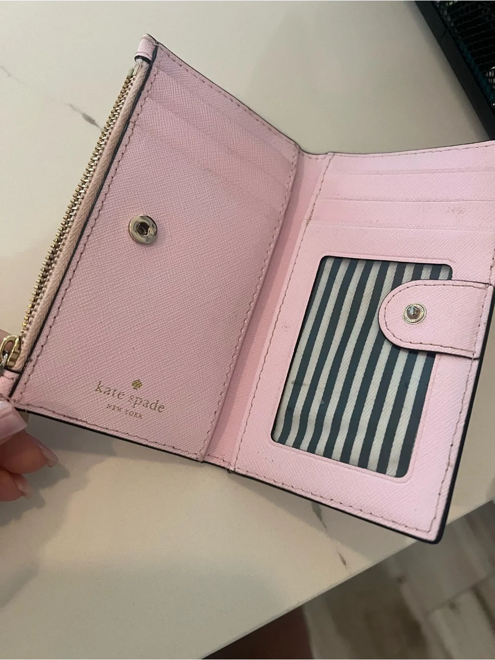 Authentic Kate Spade New York Small Slim Bifold Wallet